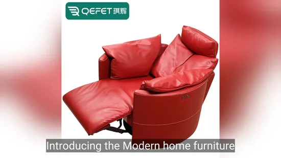 Cy Wholesale Price Leather Manual Recliner Chair