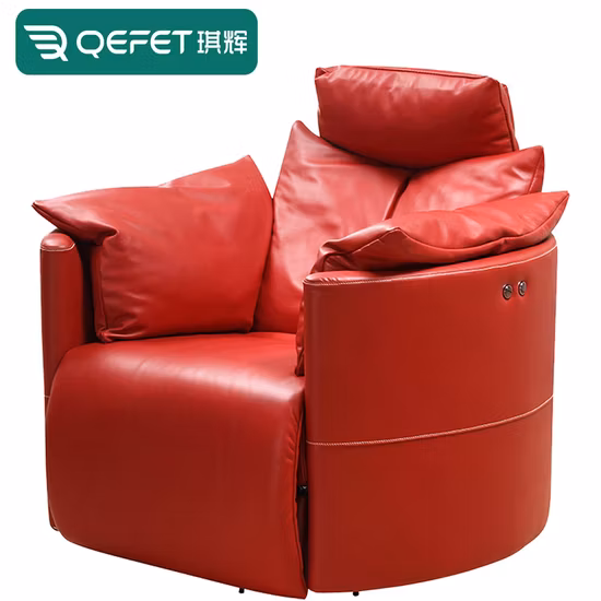 Cy Wholesale Price Leather Manual Recliner Chair