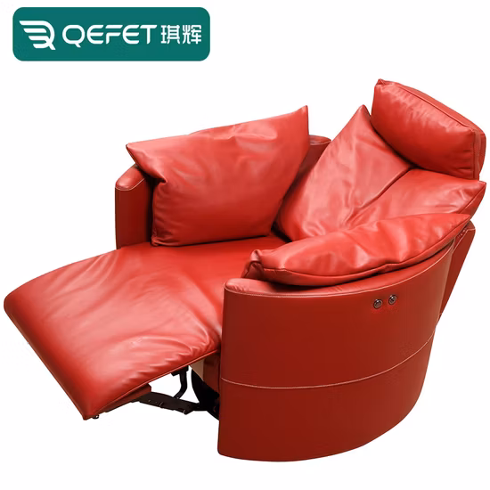 Cy Wholesale Price Leather Manual Recliner Chair