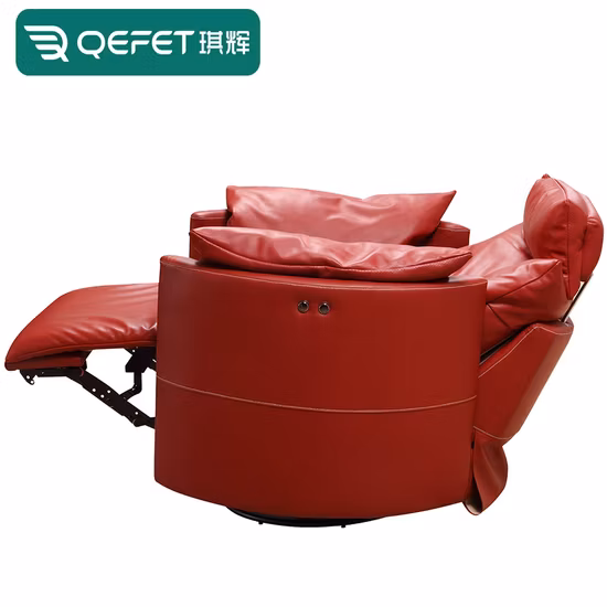 Cy Wholesale Price Leather Manual Recliner Chair