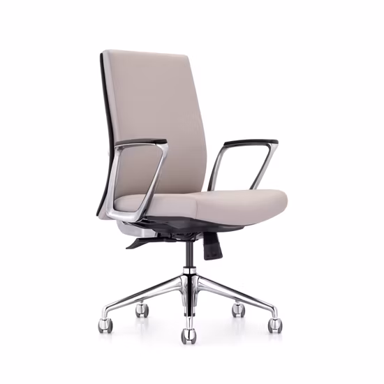 Zode vende al por mayor sillas ejecutivas ergonómicas de lujo de alta calidad para oficina de ordenador de cuero de anilina